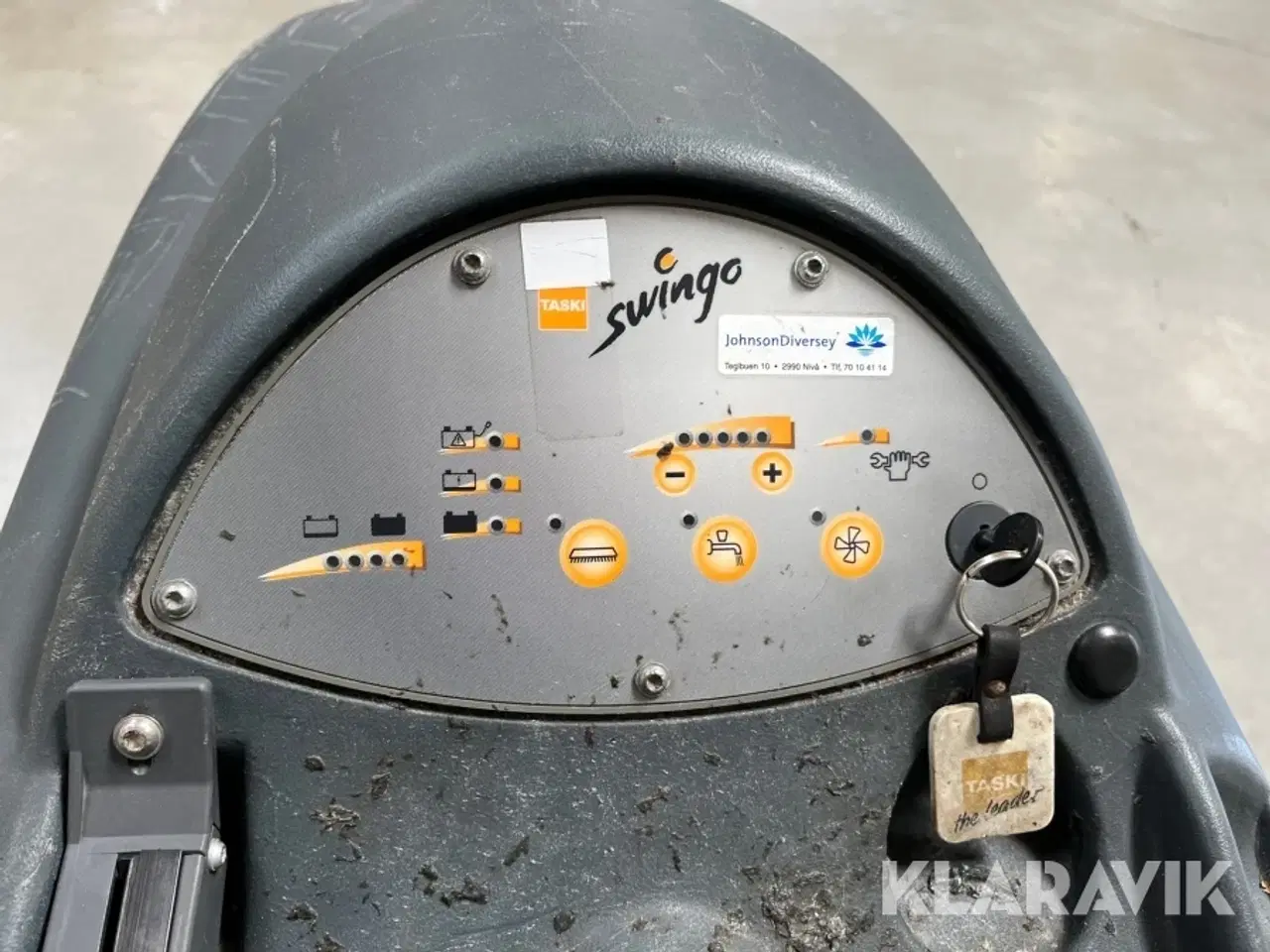 Billede 9 - Gulvvasker/gulvvaskemaskine Taski Swingo 1250B