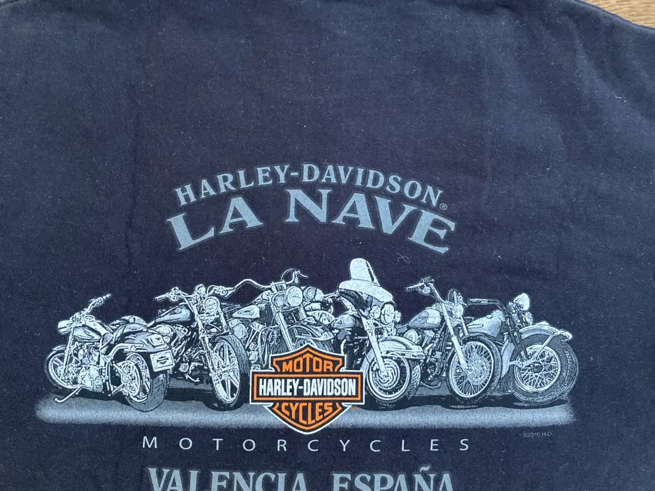 Billede 2 - Harley-Davidson T-shirt str. M, sort bomuld