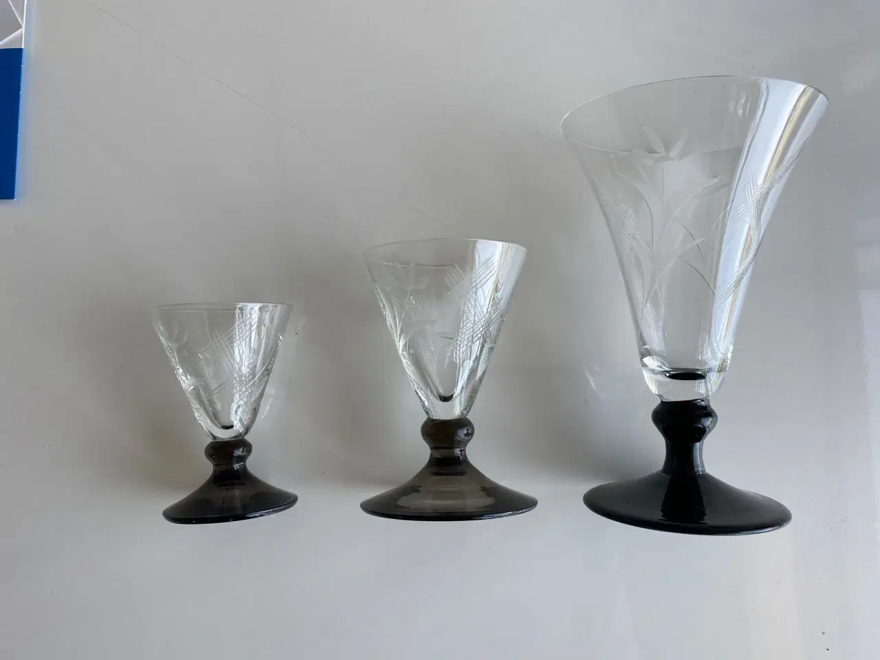 Billede 2 - Aase snapseglas Kastrup Glasværk