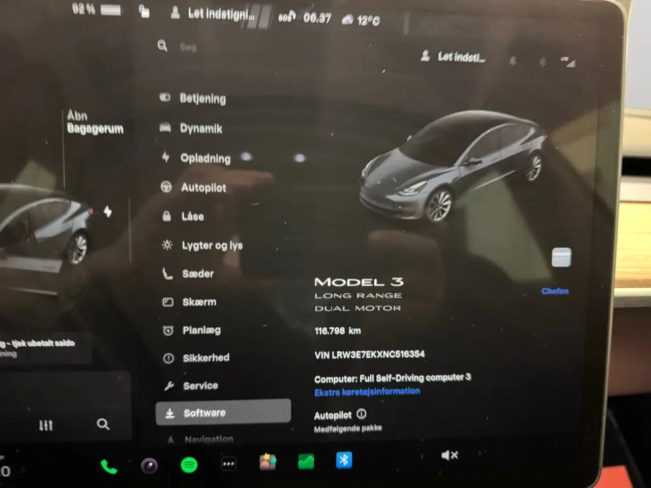 Billede 8 - Tesla Model 3  Long Range AWD