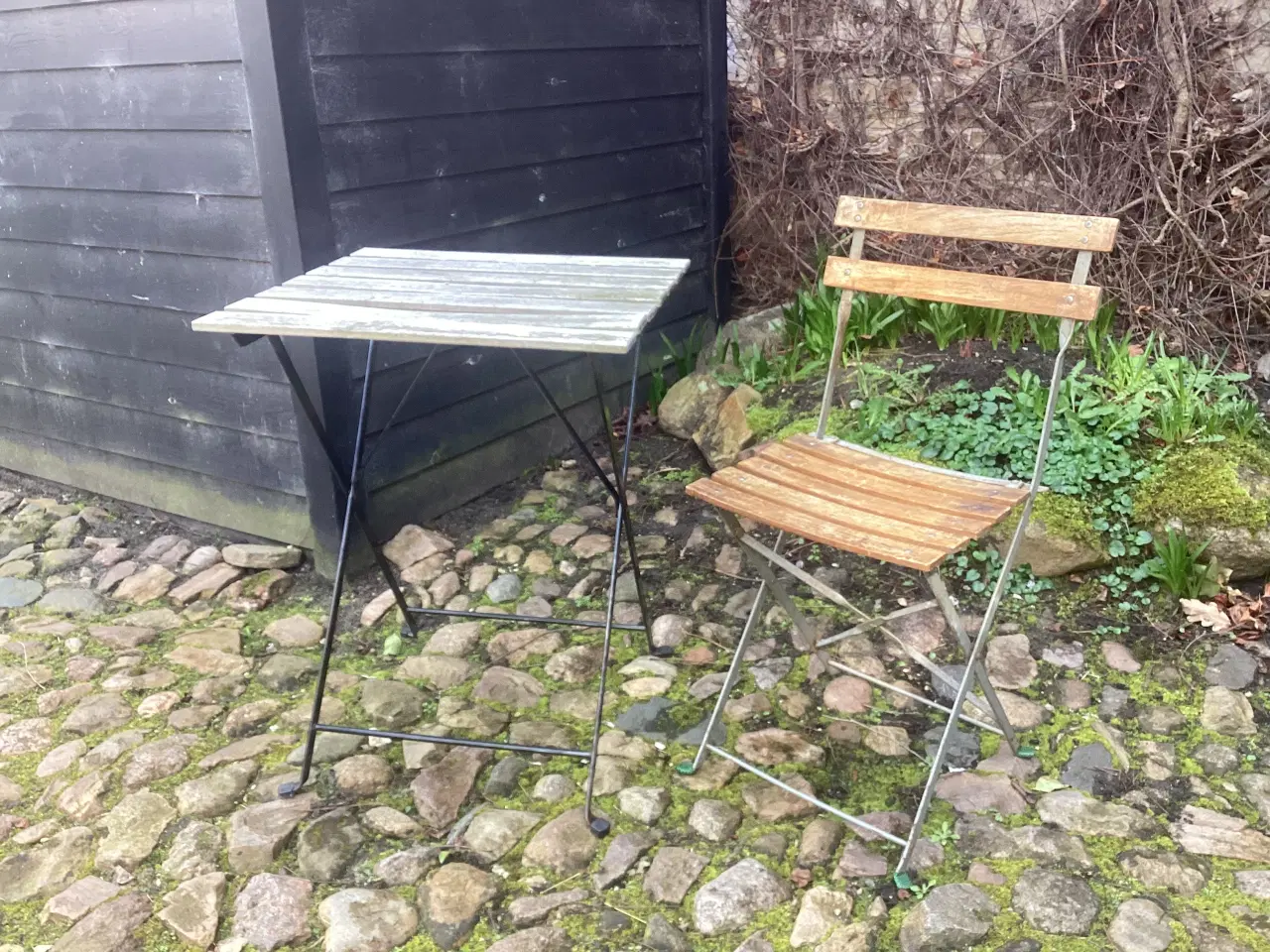 Billede 2 - Cafebord og stol 