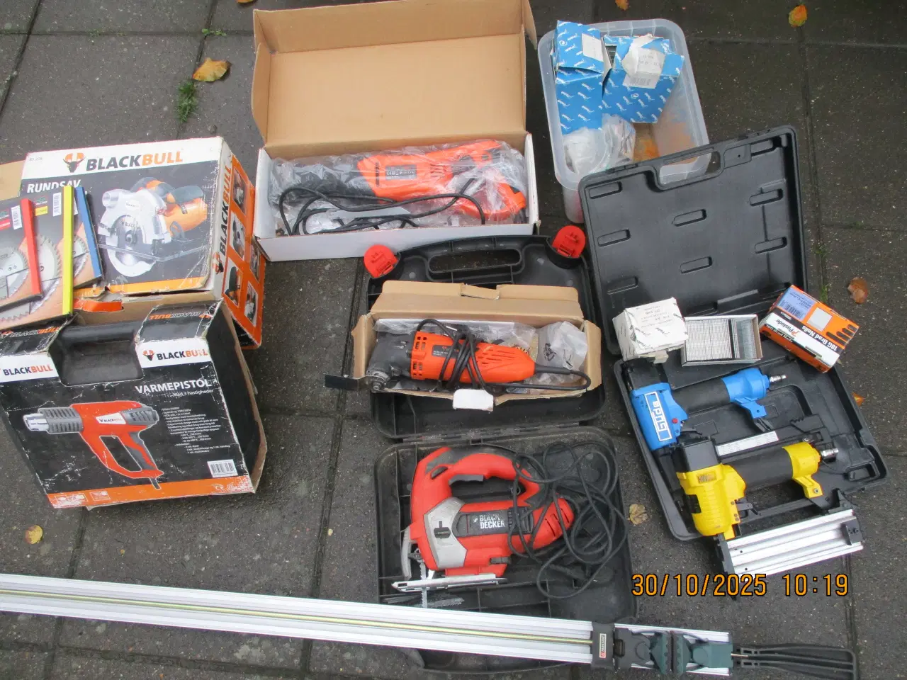 Billede 1 - Forskellige Elværktøj med 3 stk helt ny rundsavskl