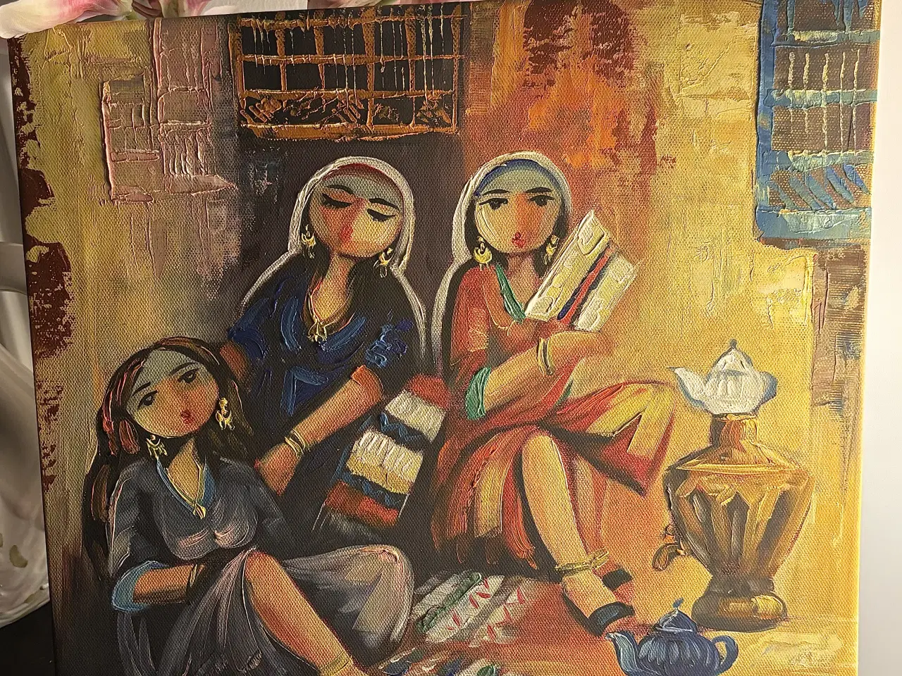 Billede 1 - Painting on a canva