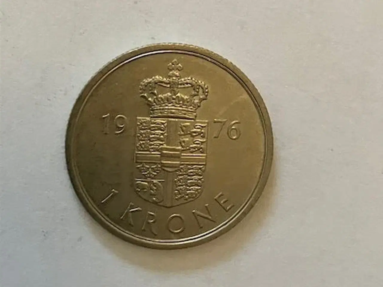 Billede 1 - 1 Krone 1976 Danmark