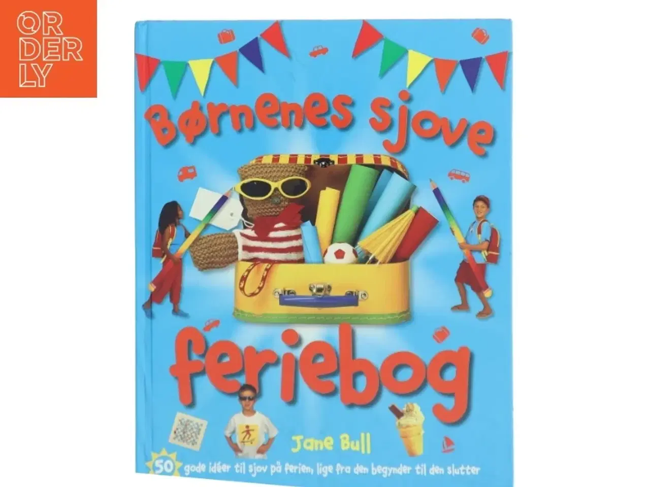 Billede 1 - Børnenes sjove feriebog af Jane Bull (Bog)
