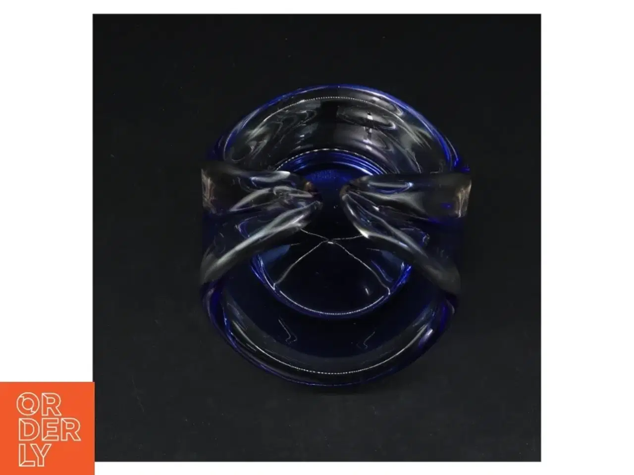 Billede 3 - Blåt glas (str. 11 cm)