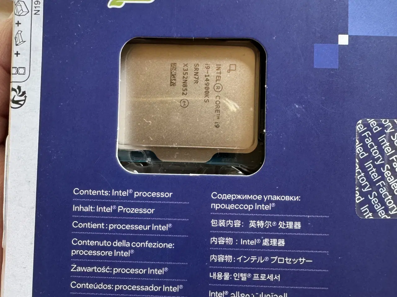 Billede 1 - 14900KS CPU (Helt ny)