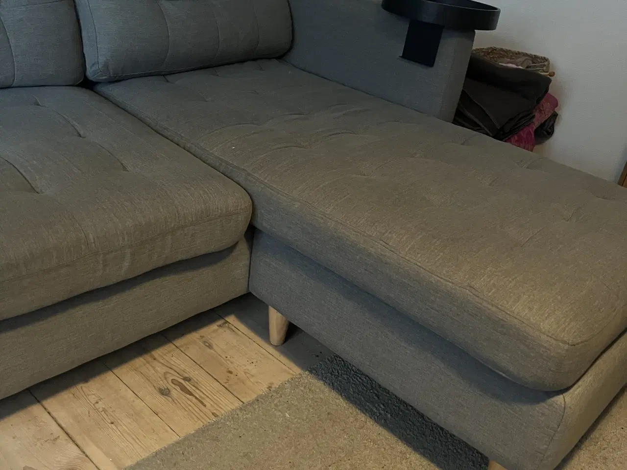 Billede 3 - Sofa med vendbar chaiselong