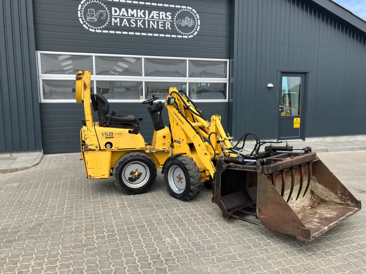 Billede 3 - Gehl KL-158/Weidemann 1140 kun 1482 timer