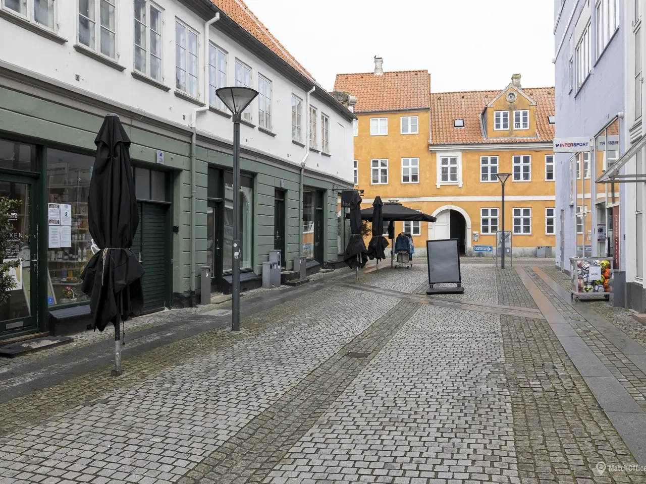 Billede 1 - 39 m² butikslokale i Lille Kongegade i Nyborg Centrum udlejes!