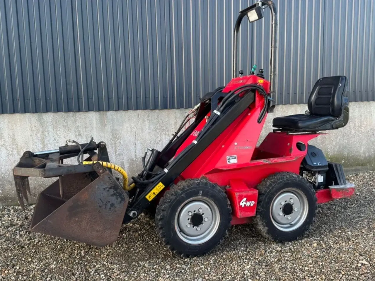 Billede 3 - Norcar 520 Skridstyret minilæsser