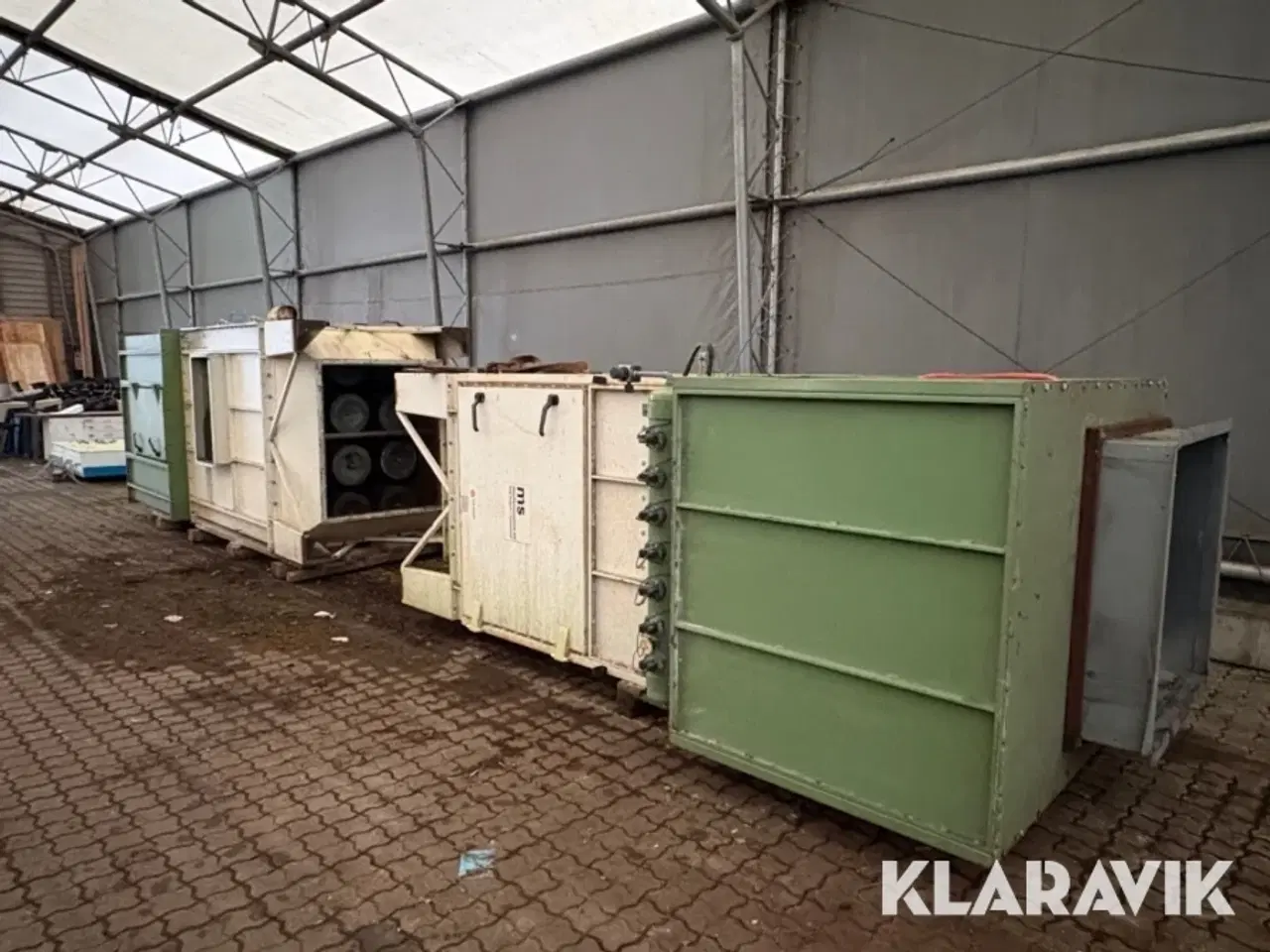 Billede 1 - Udsugningsanlæg MS RC-S 180-140 med filterposer