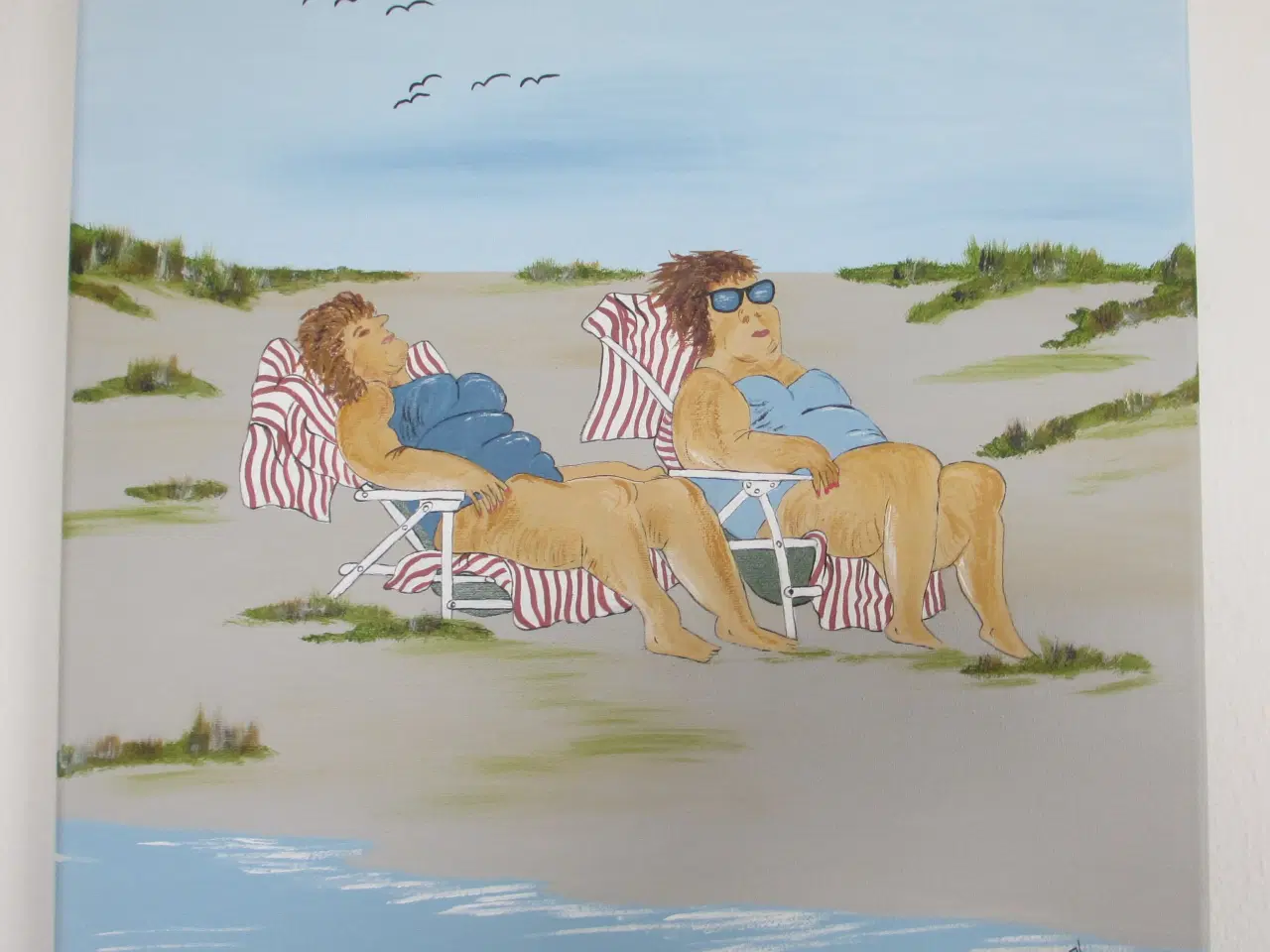 Billede 1 - ACRYL-MALERI nr. G. 67