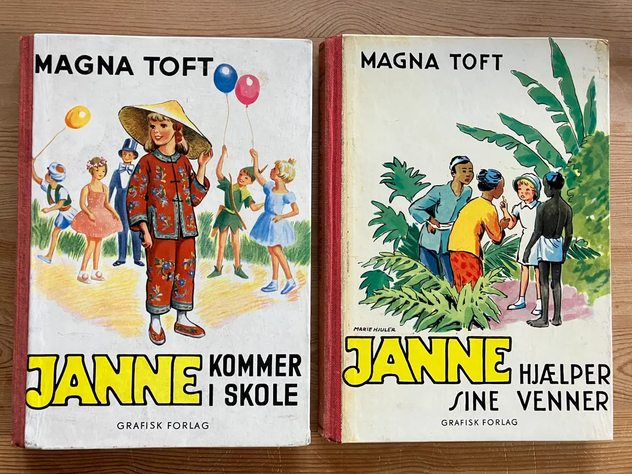 Billede 5 - 6 Karla bøger og 2 Janne bøger