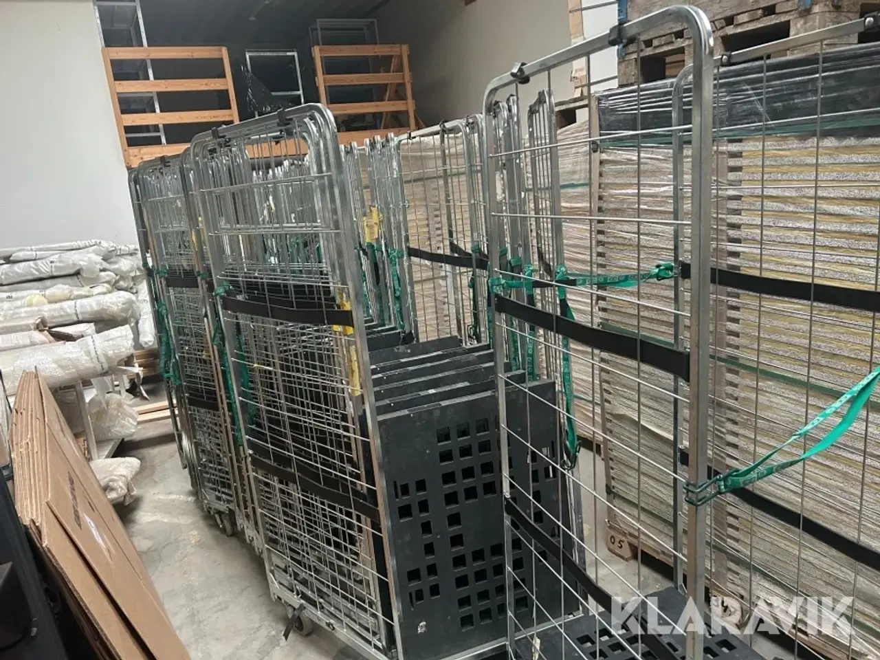 Billede 5 - Transport bur / rullevogn CC container 100 stk