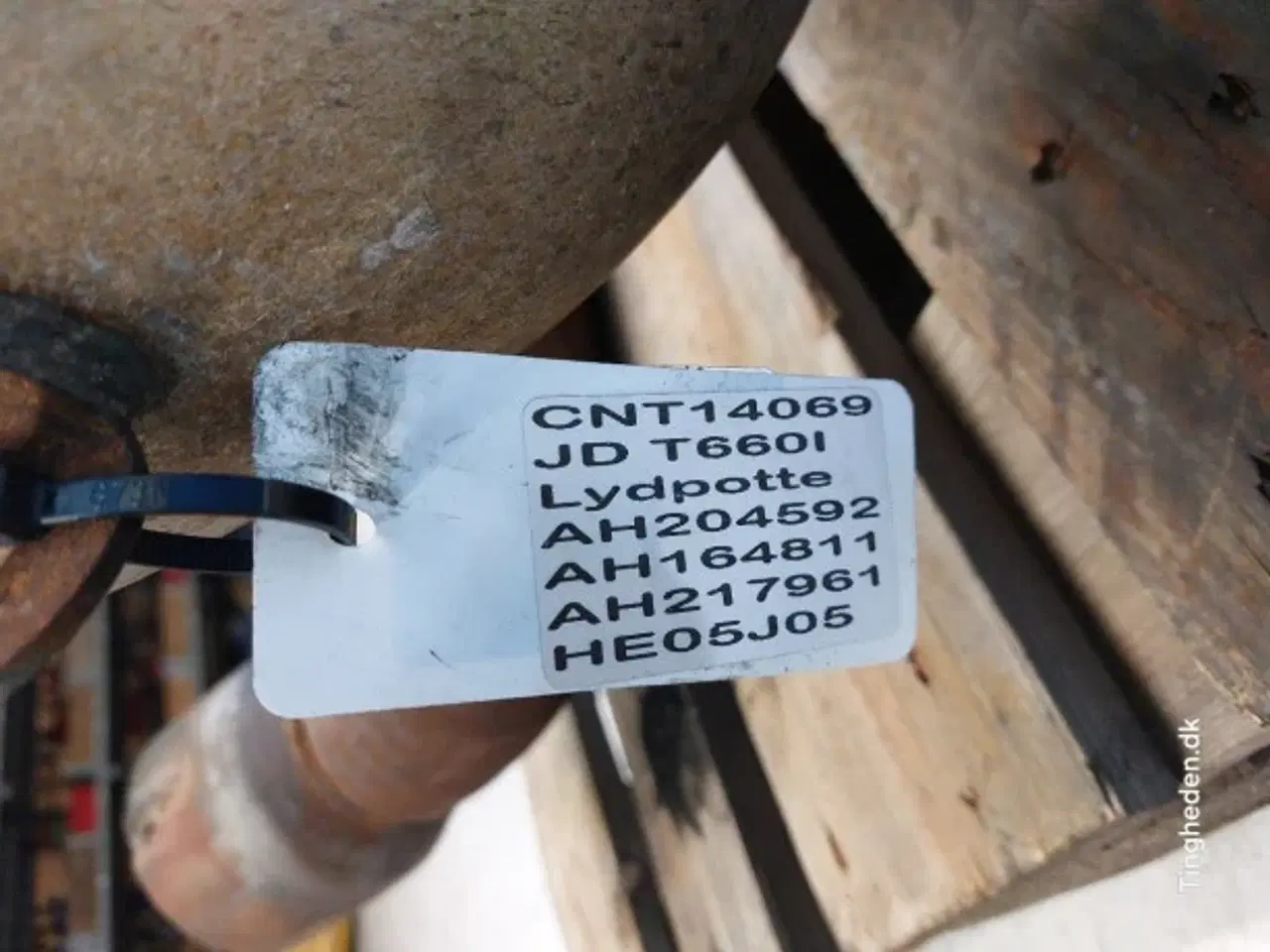 Billede 19 - John Deere T660I Lydpotte AH164811