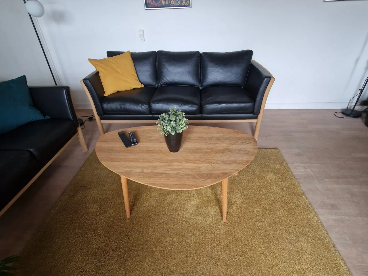 Billede 3 - 2+3 Rosenholm lædersofaer.