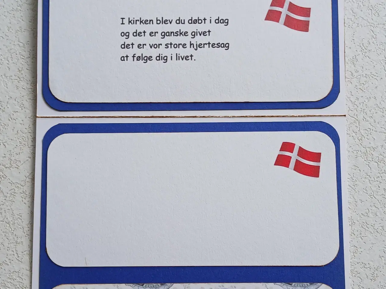 Billede 9 - Dåbskort til drenge og piger sælges.