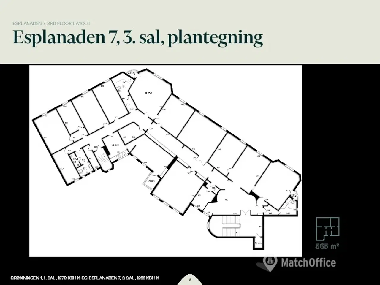 Billede 12 - Kontor på prominent adresse i Indre By