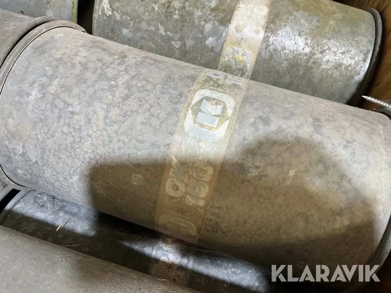 Billede 6 - Blæse rør Kongskilde Ok100-OK120 5 paller