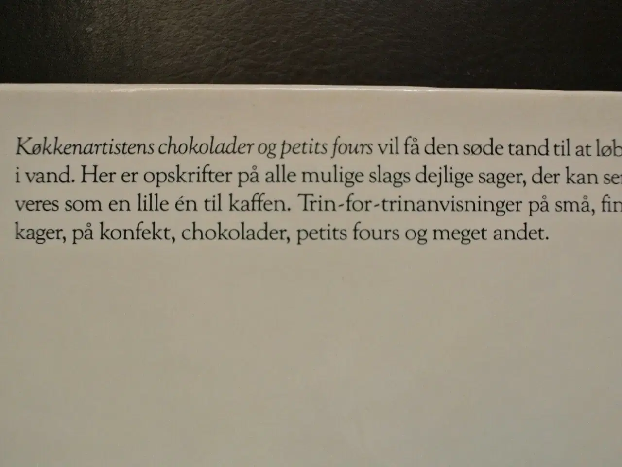 Billede 3 - chokolader og petits fours, af beverley sutherland