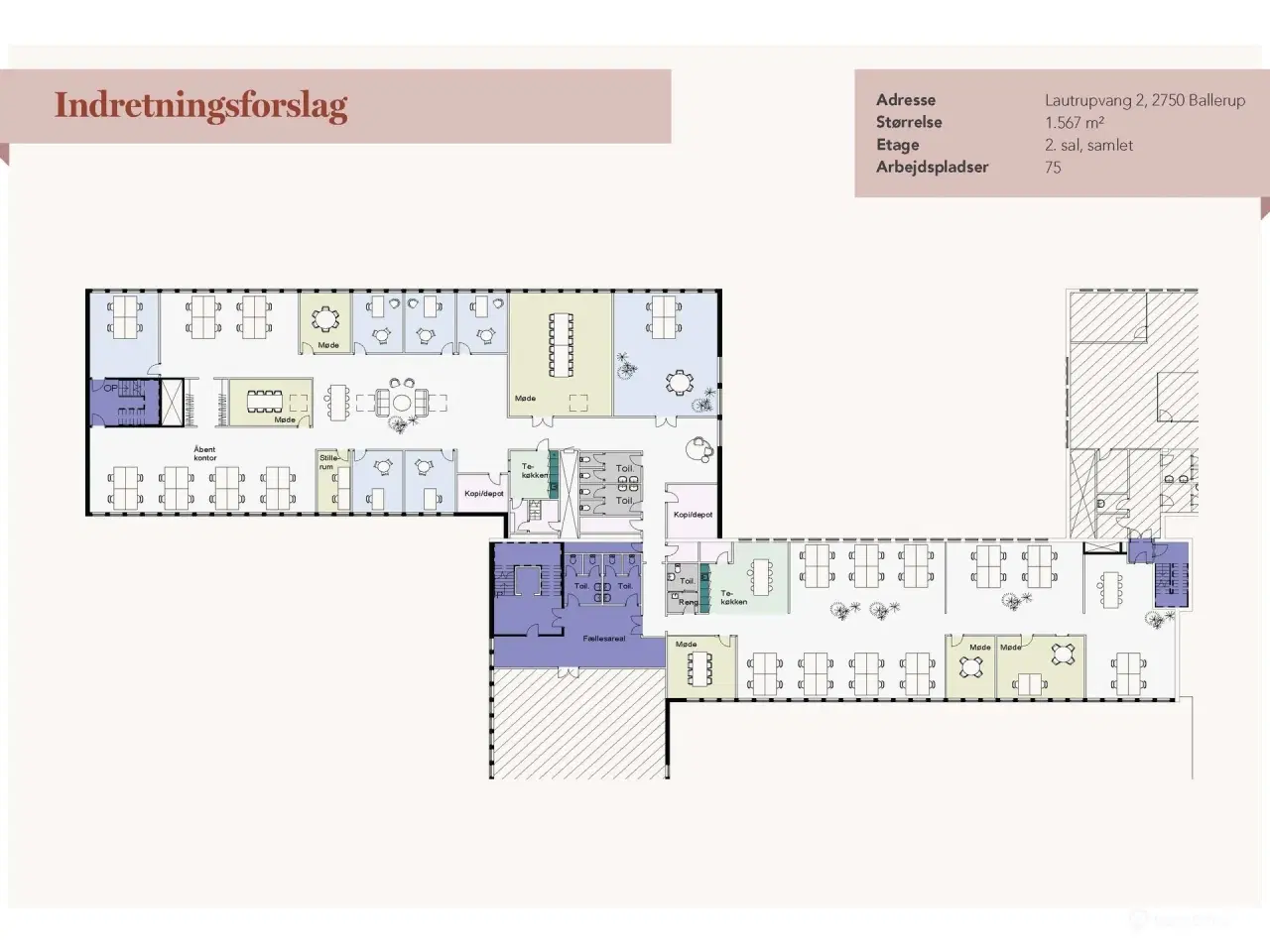 Billede 16 - Ejendom med alt fra kantine til fitnessområde