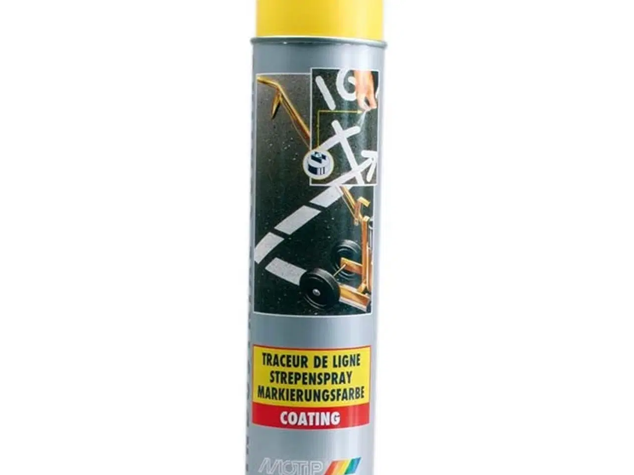 Billede 1 - Motip Gul markeringsspray til vogn 600ml.