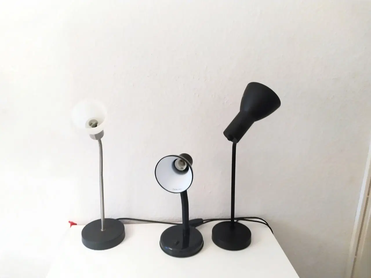 Billede 3 - Bordlamper/senge lamper 3 stk