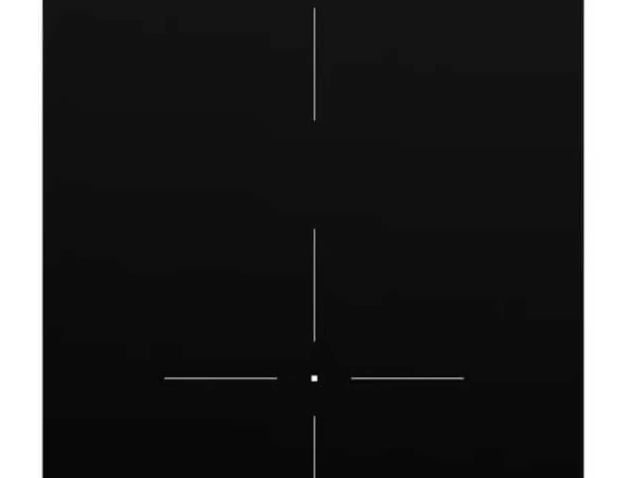 Billede 1 - Helt ny glaskeramisk kogepladeIKEA 300 sort, 29 cm