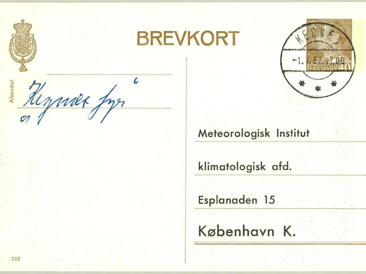 Billede 1 - Kegnæs 1967