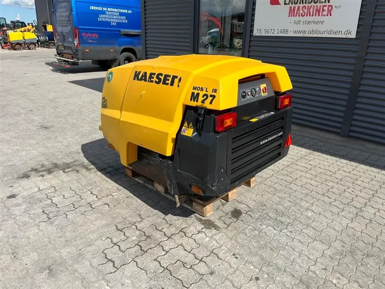 Billede 2 - Kaeser M27 kompressor på ski kun kørt 108T