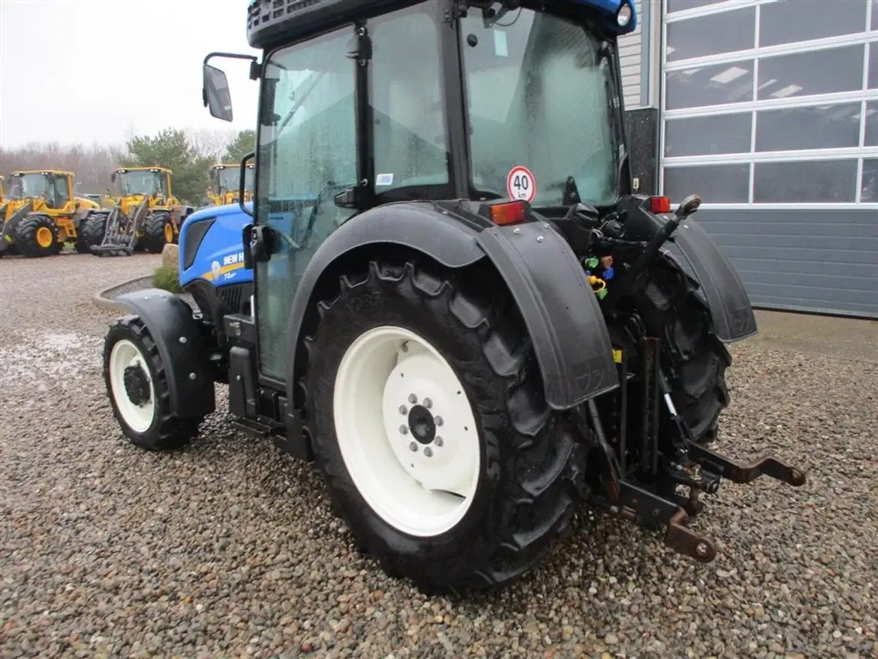 Billede 14 - New Holland T4.80 F SuperSteear med aircondition og koblingsfrit vendergear