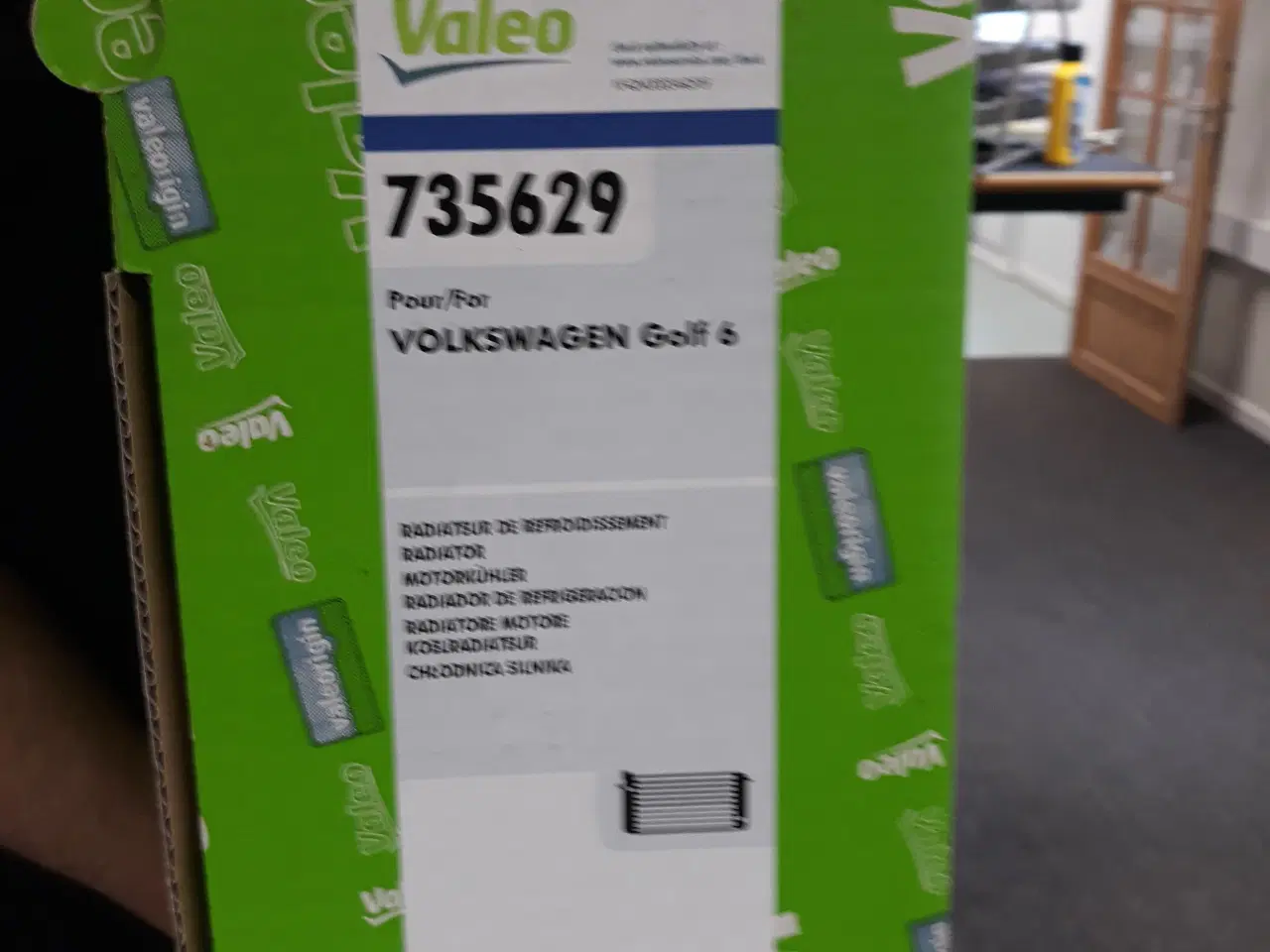 Billede 1 - vw golf 6 vandkøler valeo fejlkøb