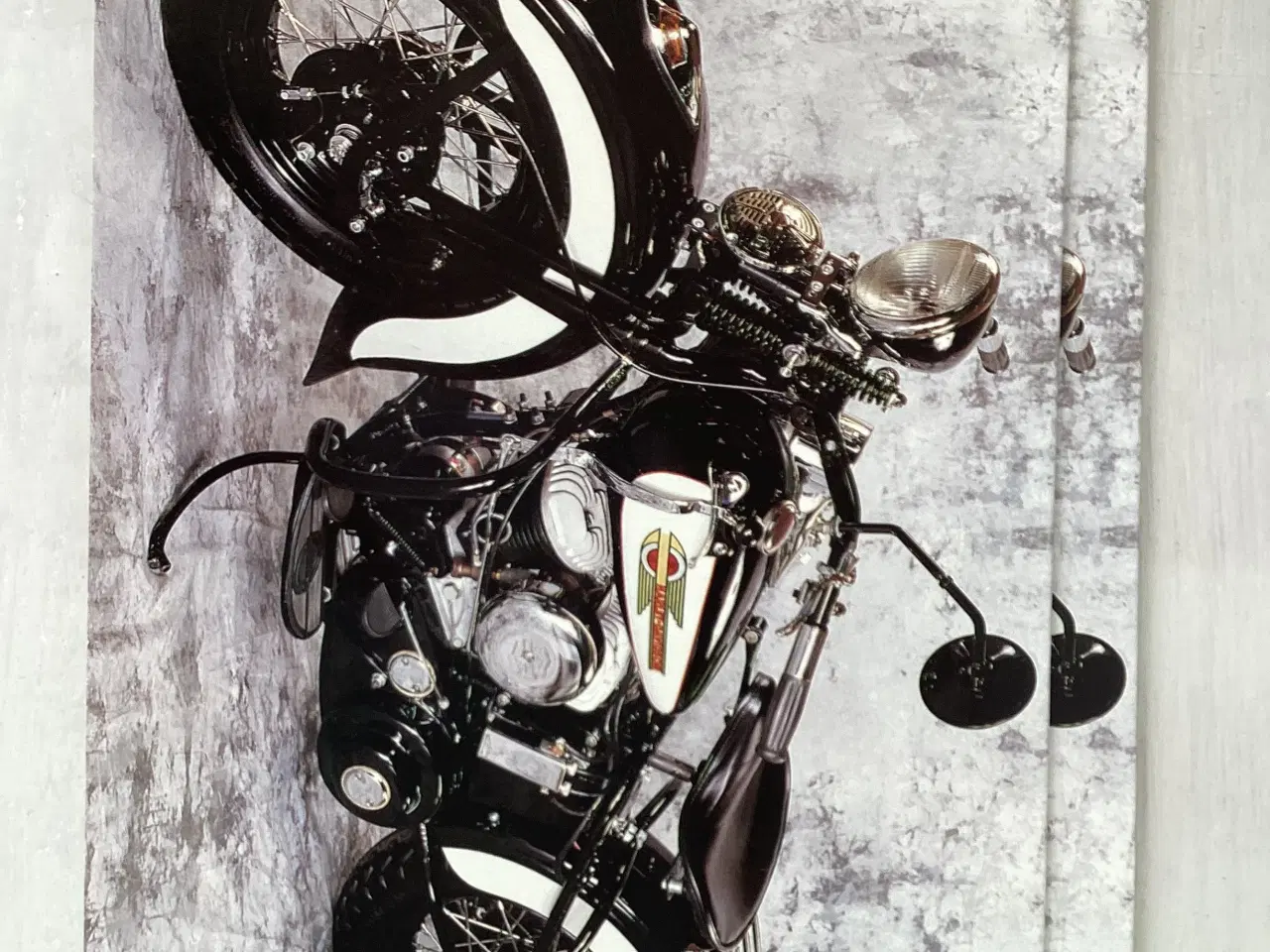 Billede 9 - Kort- postkort af Harley Davidson motorcykler 