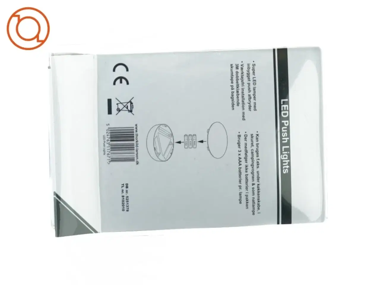 Billede 4 - Led push lights (3-pak) fra Thorkild Larsen (str. 25 x 18 cm)