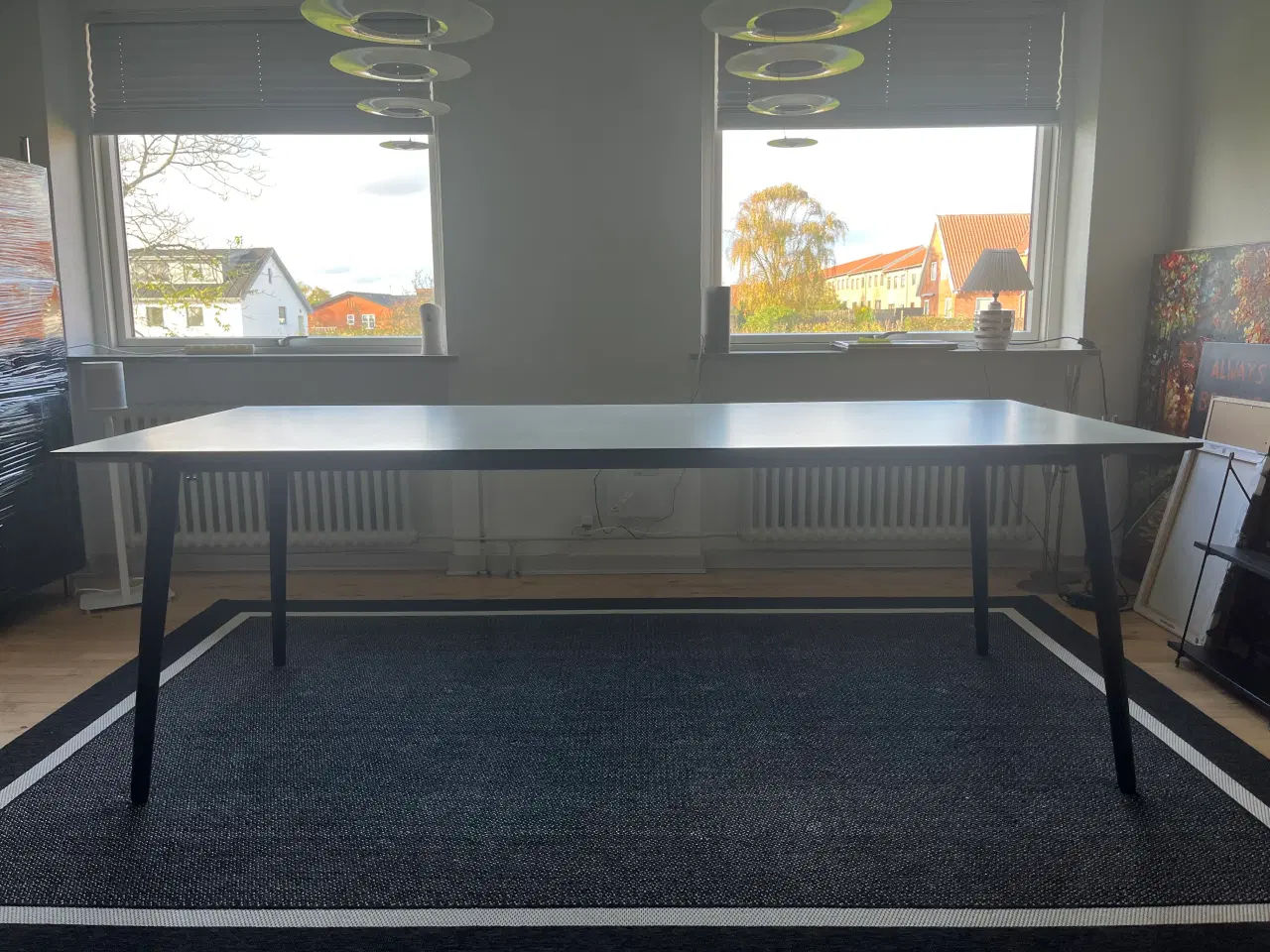 Billede 2 - Stort flot hvidt spisebord