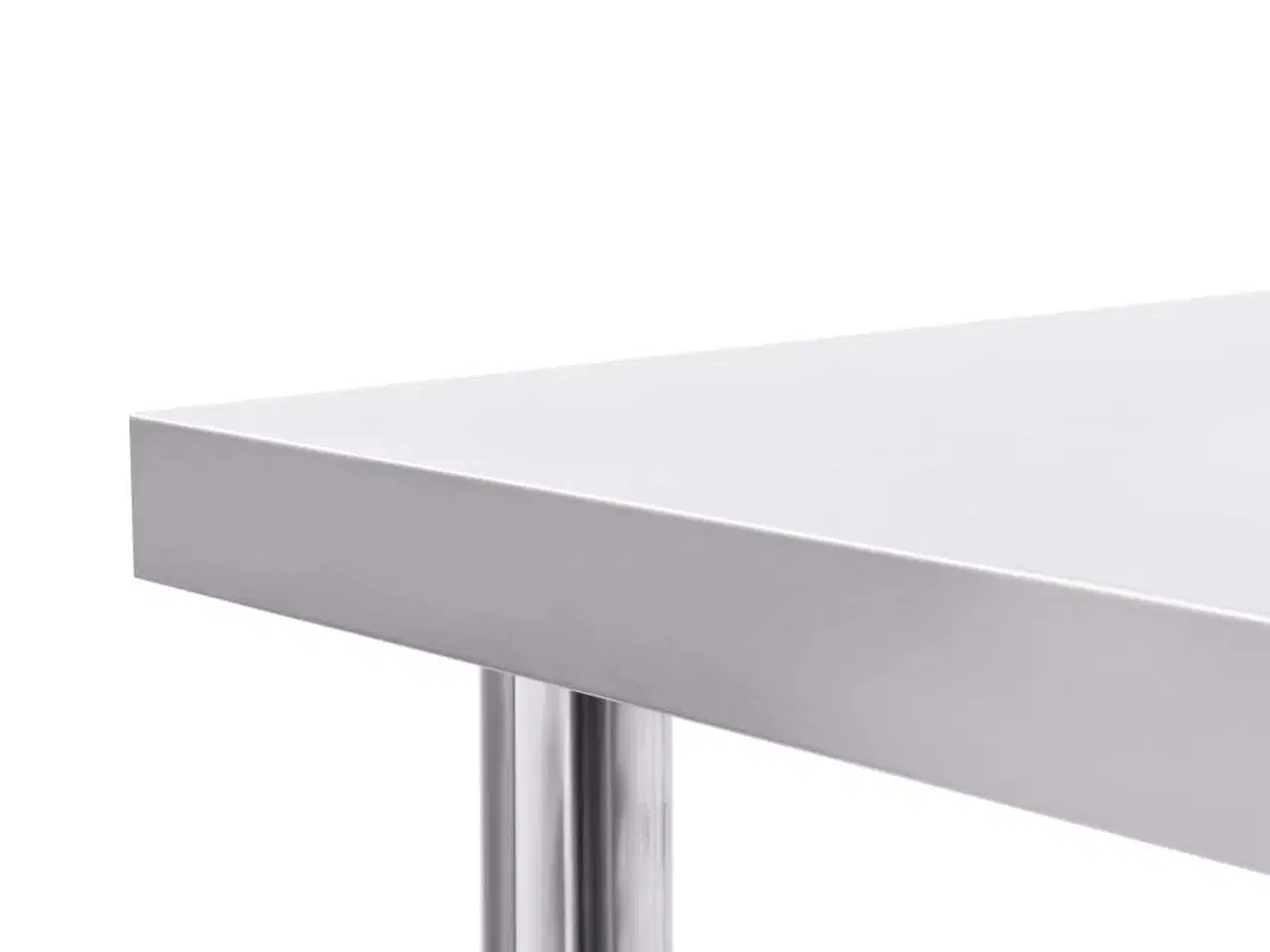 Billede 6 - Arbejdsbord til køkken 60x60x85 cm rustfrit stål
