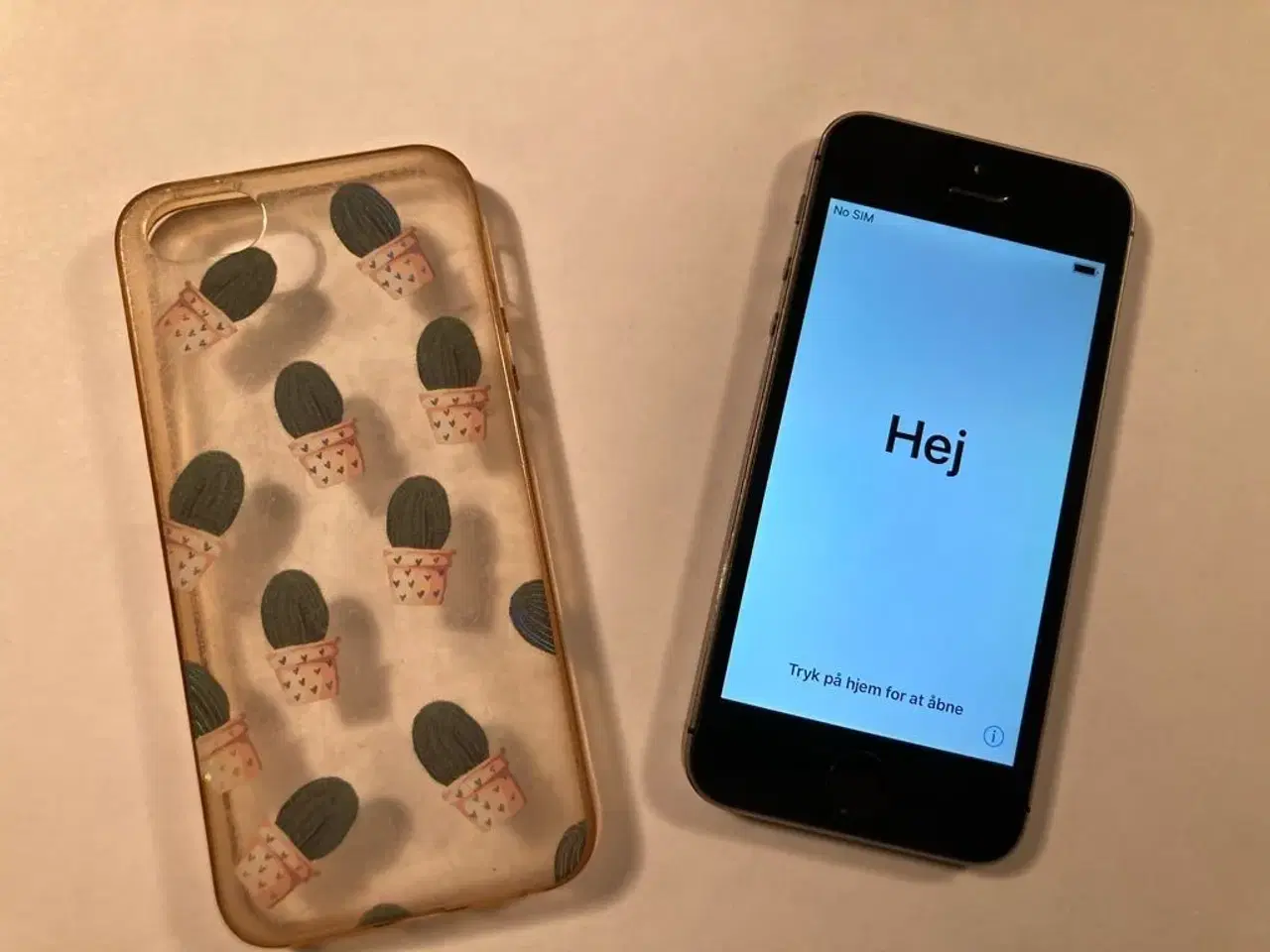 Billede 1 - IPhone 5S 16 GB, Klar til brug. NULSTILLET