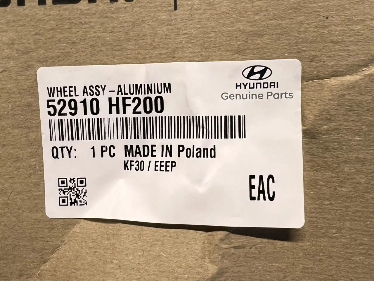 Billede 6 - Hyundai kona org alufælge 