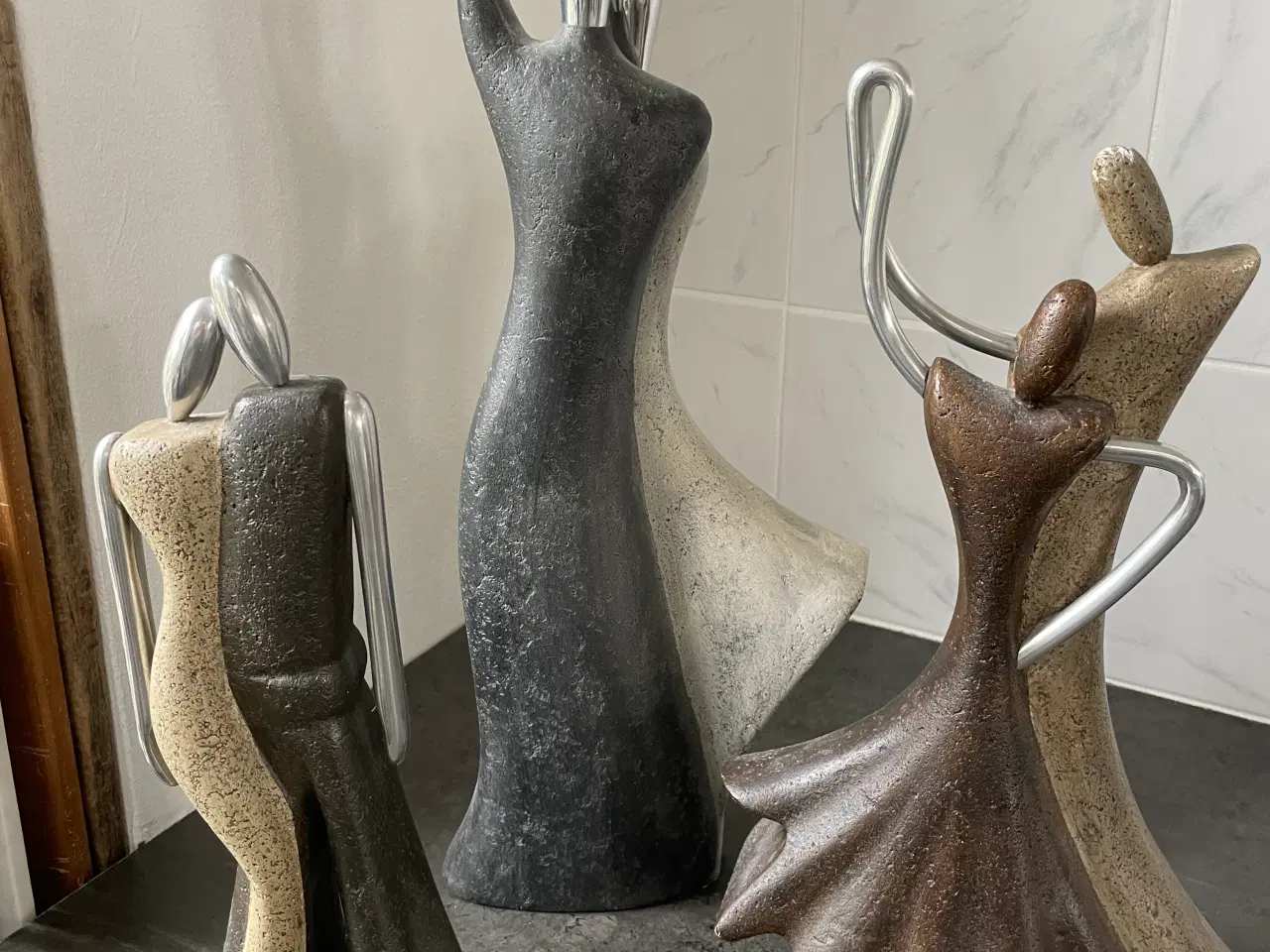 Billede 1 - Figur dame mand par dansende