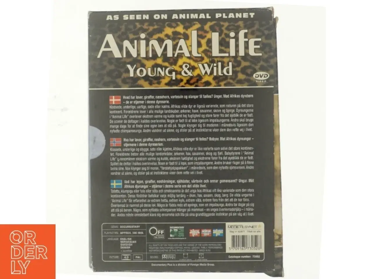 Billede 3 - Animal life, young and wild DVD