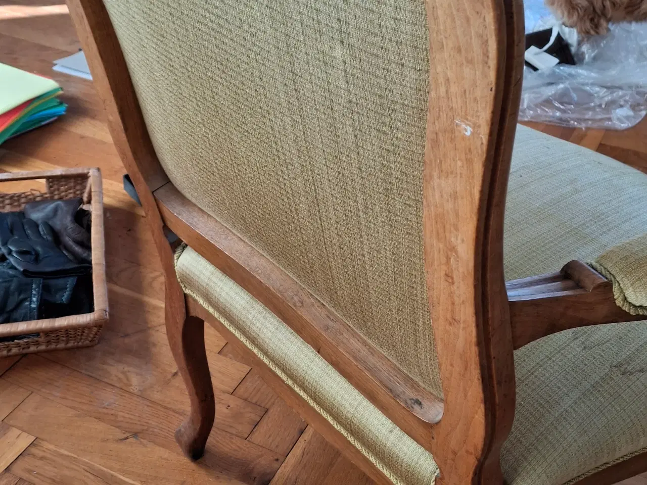 Billede 3 - 2 rokokostole til ombetrækning