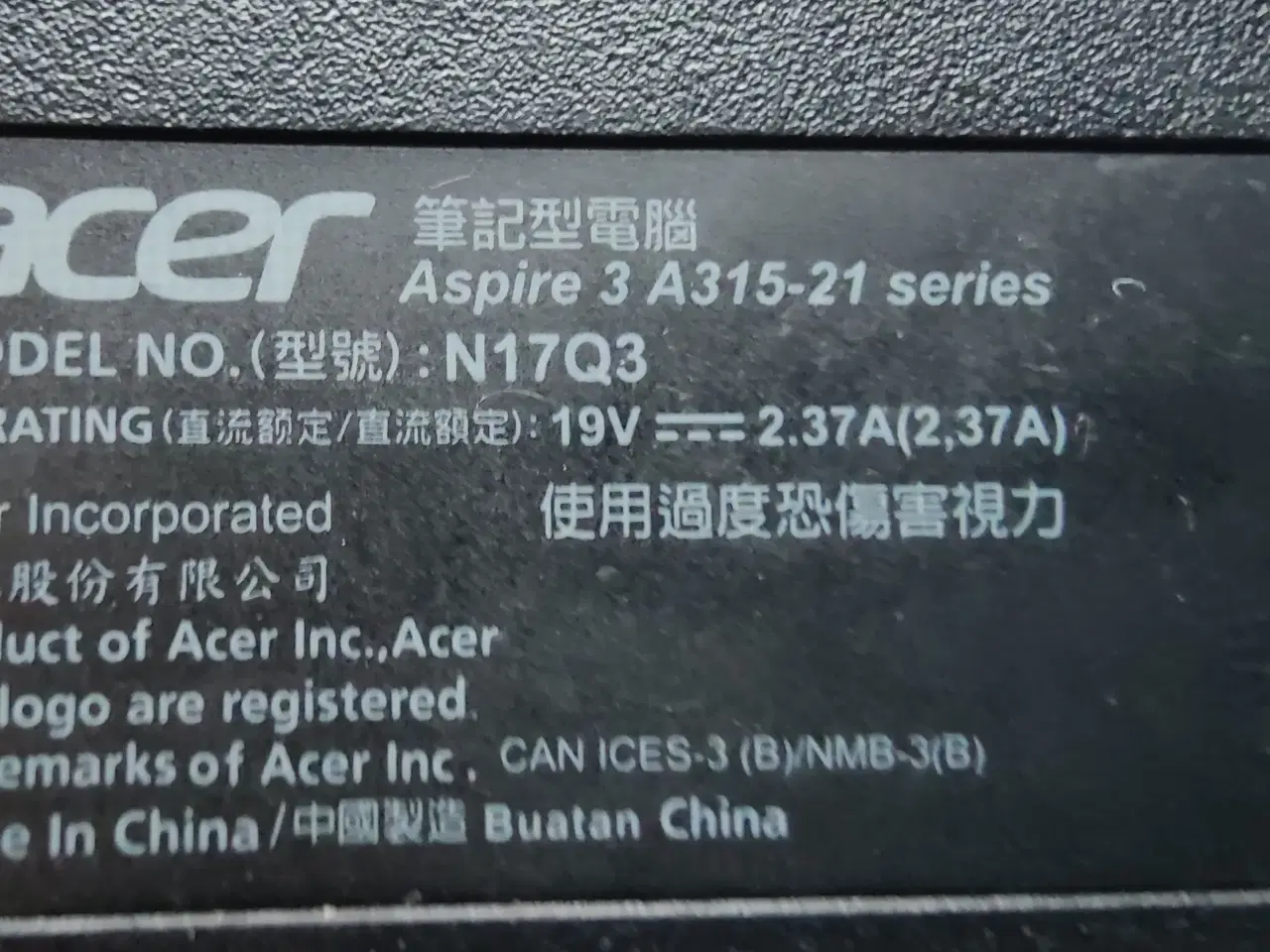 Billede 3 - Acer Aspire 3 Laptop