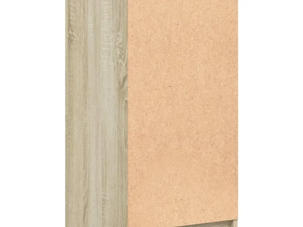 Billede 8 - Skab med glaslåger 35x37x75,5 cm sonoma-eg