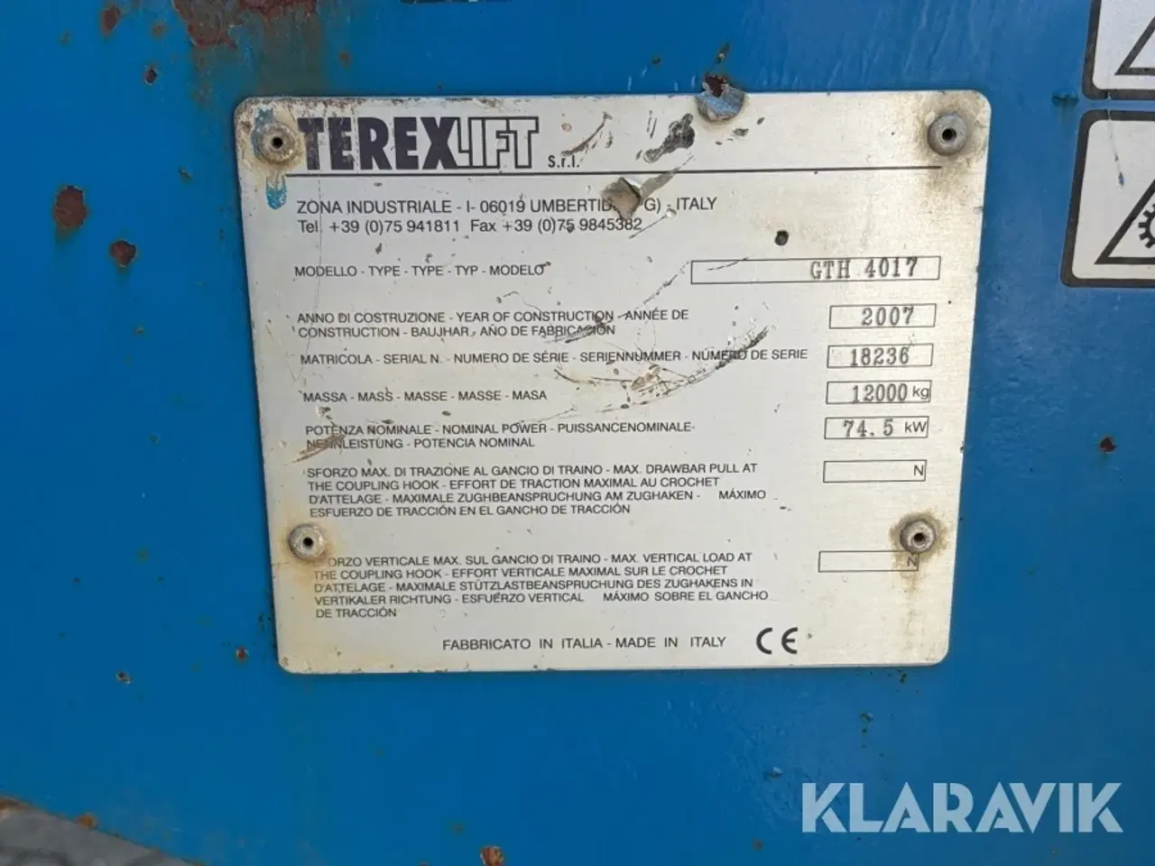 Billede 6 - Teleskolæsser TerexLift GTH 4017