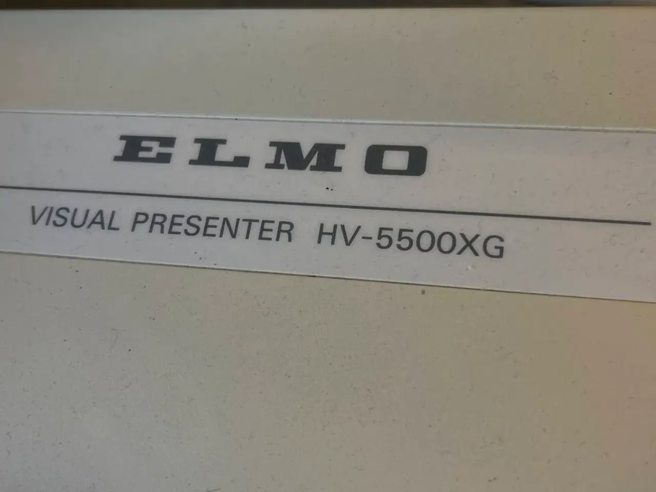 Billede 2 - Visual Presenter  ELMO HV-5500XG