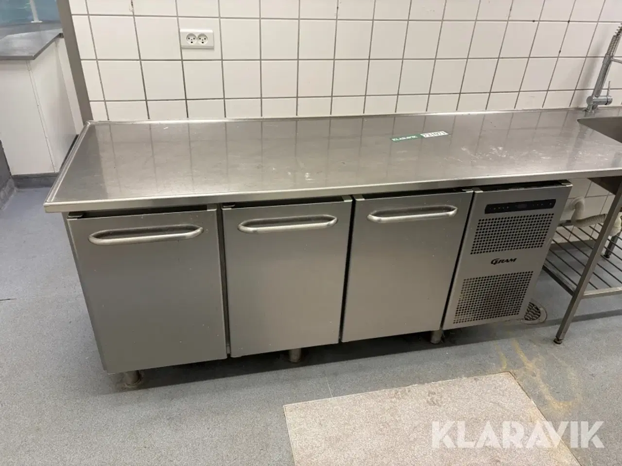 Billede 3 - Kølebord med vask Gram K 1807 CSG B DL/DL/D