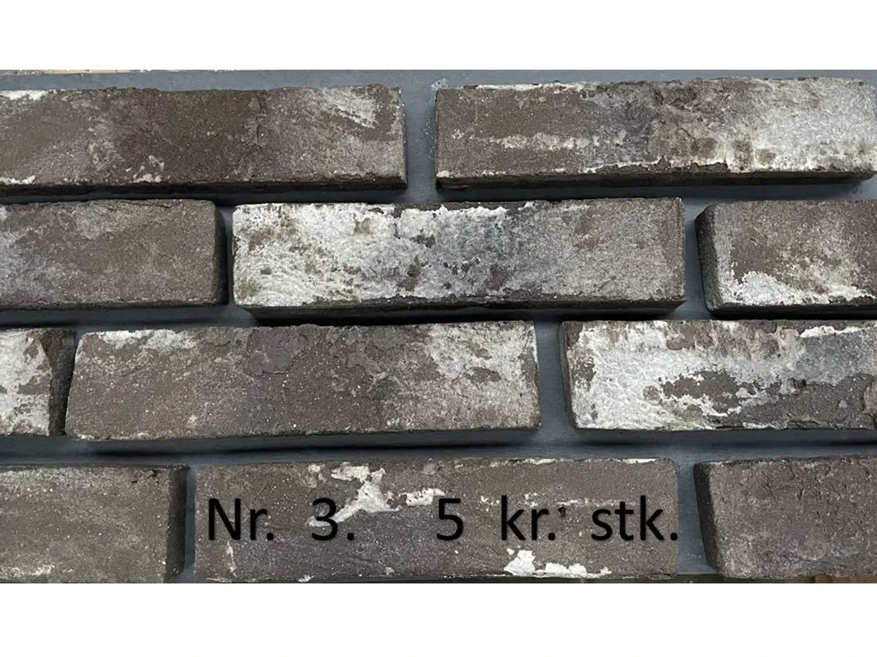 Billede 3 - Murstens skaller 30 mm , til newyorkere væg.  
