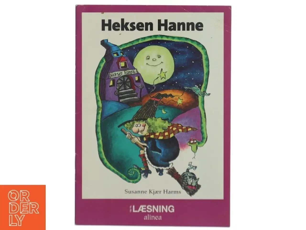 Billede 1 - Tid til dansk - tid til læsning: Heksen Hanne af Susanne Kjær Harms (Bog)