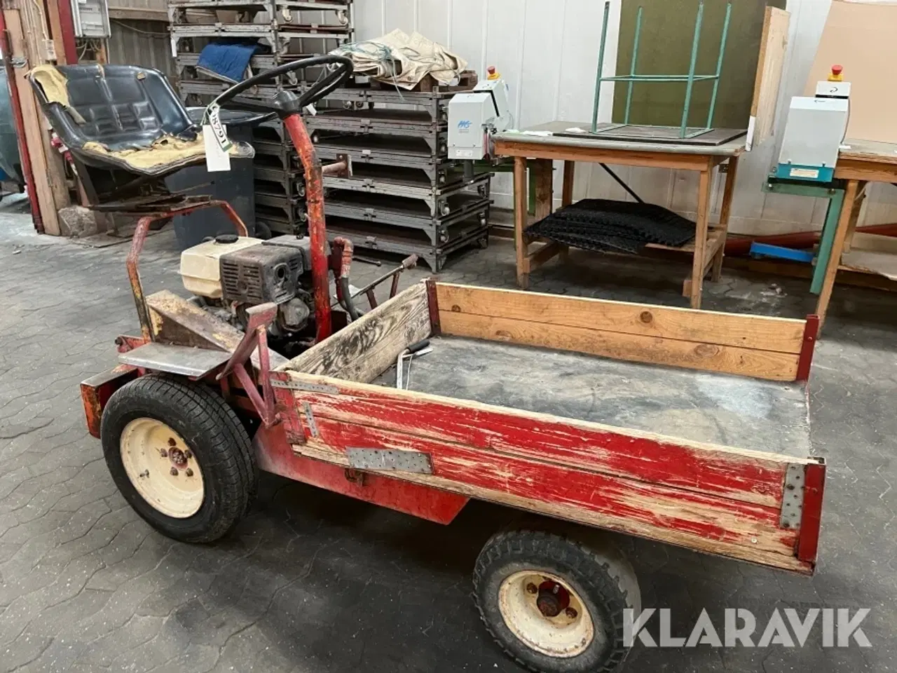 Billede 4 - Fodervogn gammel hydraulisk